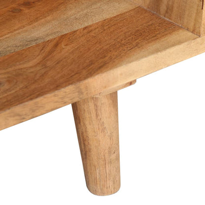 TV-Schrank 115x30x39 cm Massivholz Akazie - Pazzar.ch