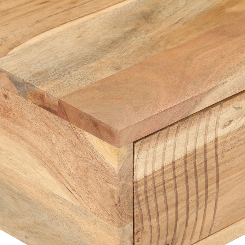 Couchtisch 100x50x40 cm Massivholz Akazie - Pazzar.ch