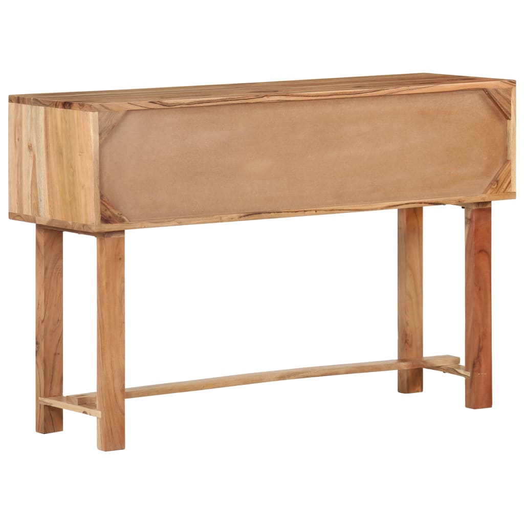 Sideboard 115x35x75 cm Massivholz Akazie - Pazzar.ch
