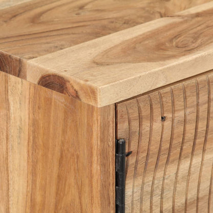 Sideboard 115x35x75 cm Massivholz Akazie - Pazzar.ch