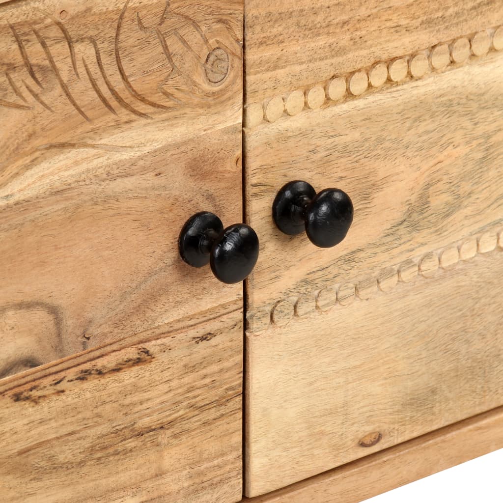 Sideboard 115x35x75 cm Massivholz Akazie - Pazzar.ch
