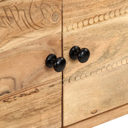 Sideboard 115x35x75 cm Massivholz Akazie - Pazzar.ch