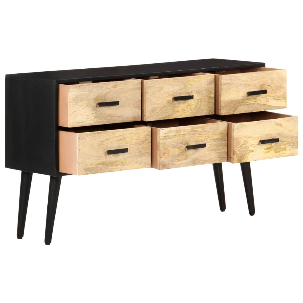 Sideboard 110x33x64 cm Massivholz Mango - Pazzar.ch