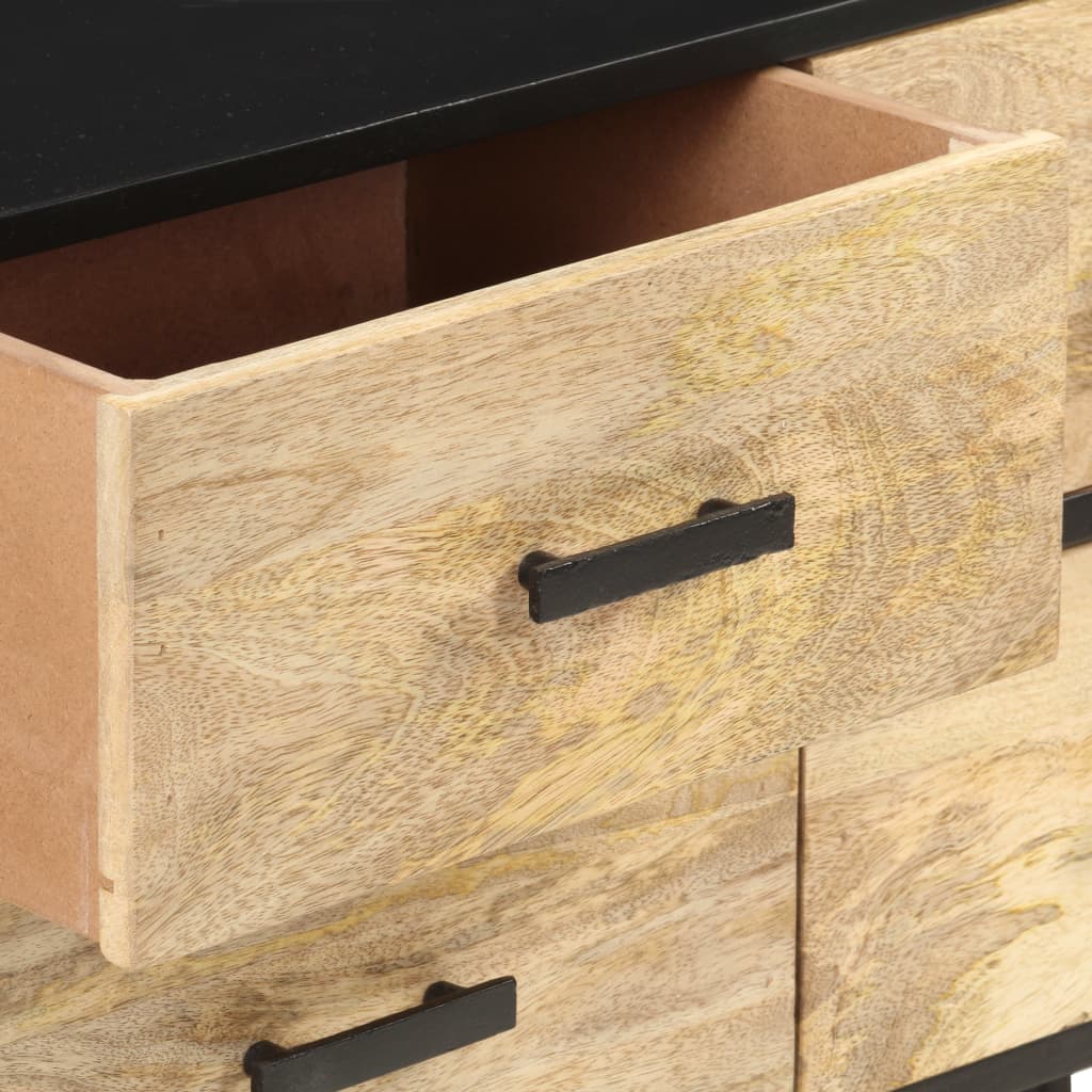 Sideboard 110x33x64 cm Massivholz Mango - Pazzar.ch