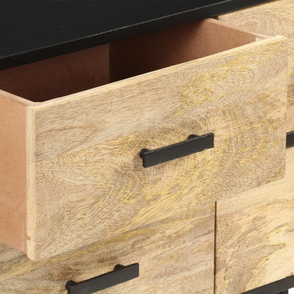 Sideboard 110x33x64 cm Massivholz Mango - Pazzar.ch