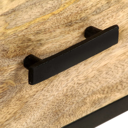 Sideboard 110x33x64 cm Massivholz Mango - Pazzar.ch