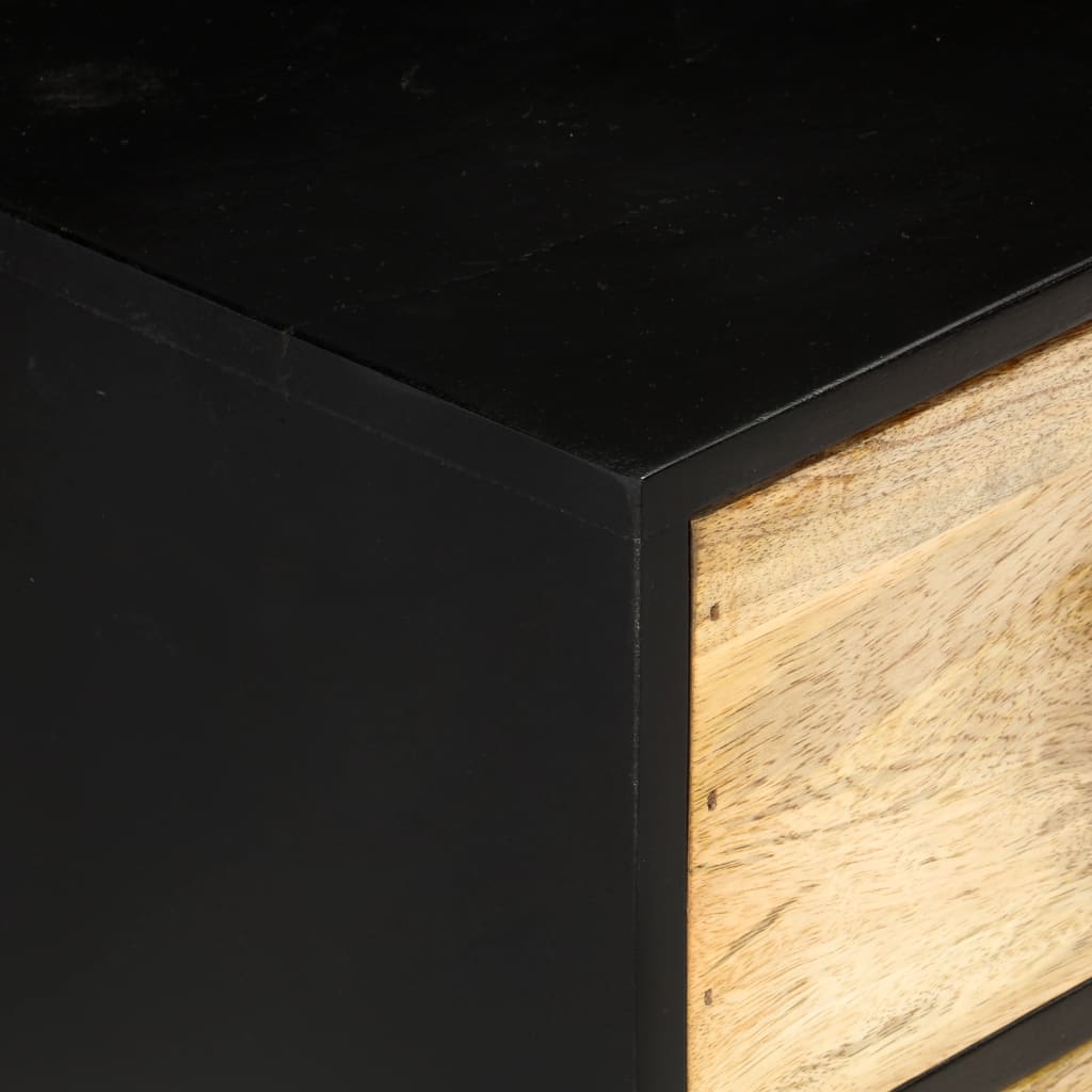 Sideboard 110x33x64 cm Massivholz Mango - Pazzar.ch