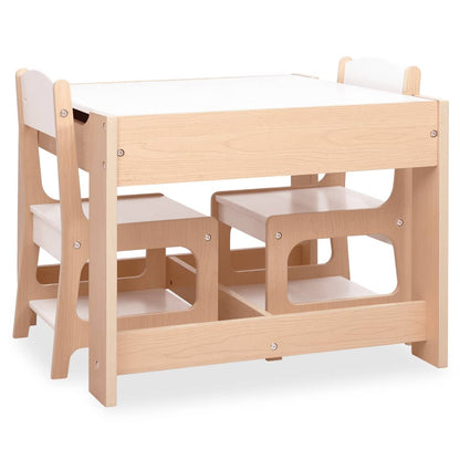 Kindertisch mit 2 Stühlen MDF - Pazzar.ch