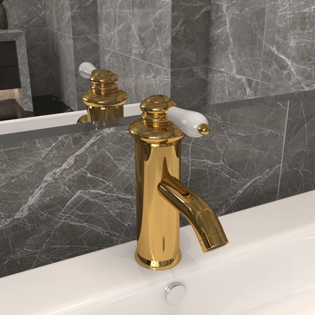 Waschtischarmatur Golden 130x180 mm - Pazzar.ch