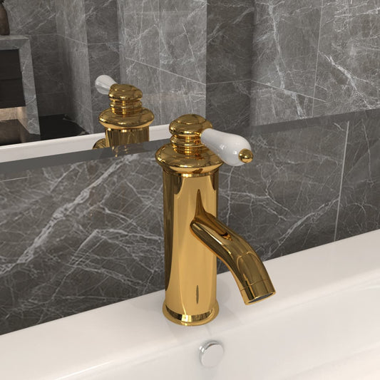 Waschtischarmatur Golden 130x180 mm - Pazzar.ch