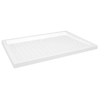 Duschwanne Anti-Rutsch Weiß 70x100x4 cm ABS - Pazzar.ch