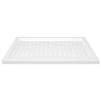 Duschwanne Anti-Rutsch Weiß 70x100x4 cm ABS - Pazzar.ch