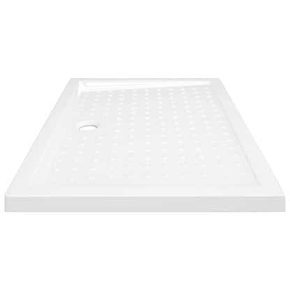 Duschwanne Anti-Rutsch Weiß 70x100x4 cm ABS - Pazzar.ch