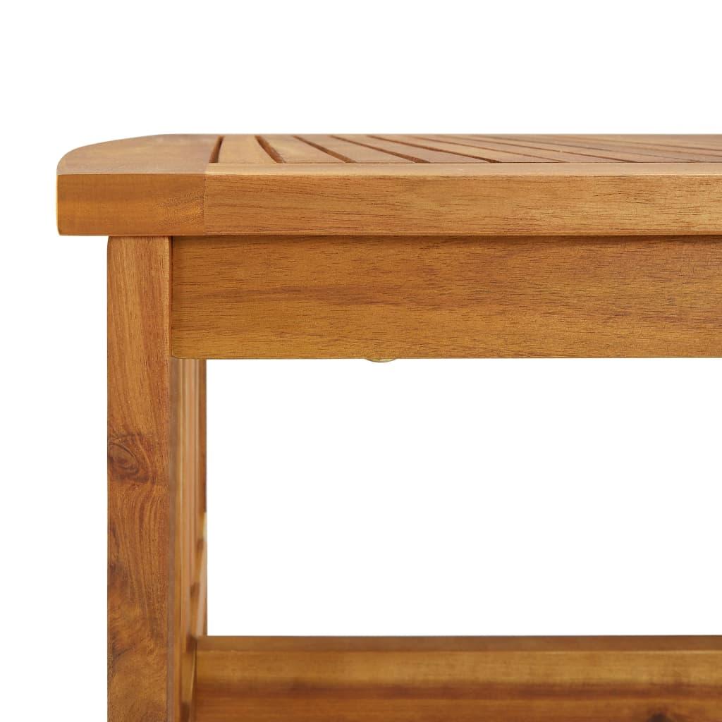 5-tlg. Garten-Lounge-Set mit Auflagen Massivholz Akazie - Pazzar.ch