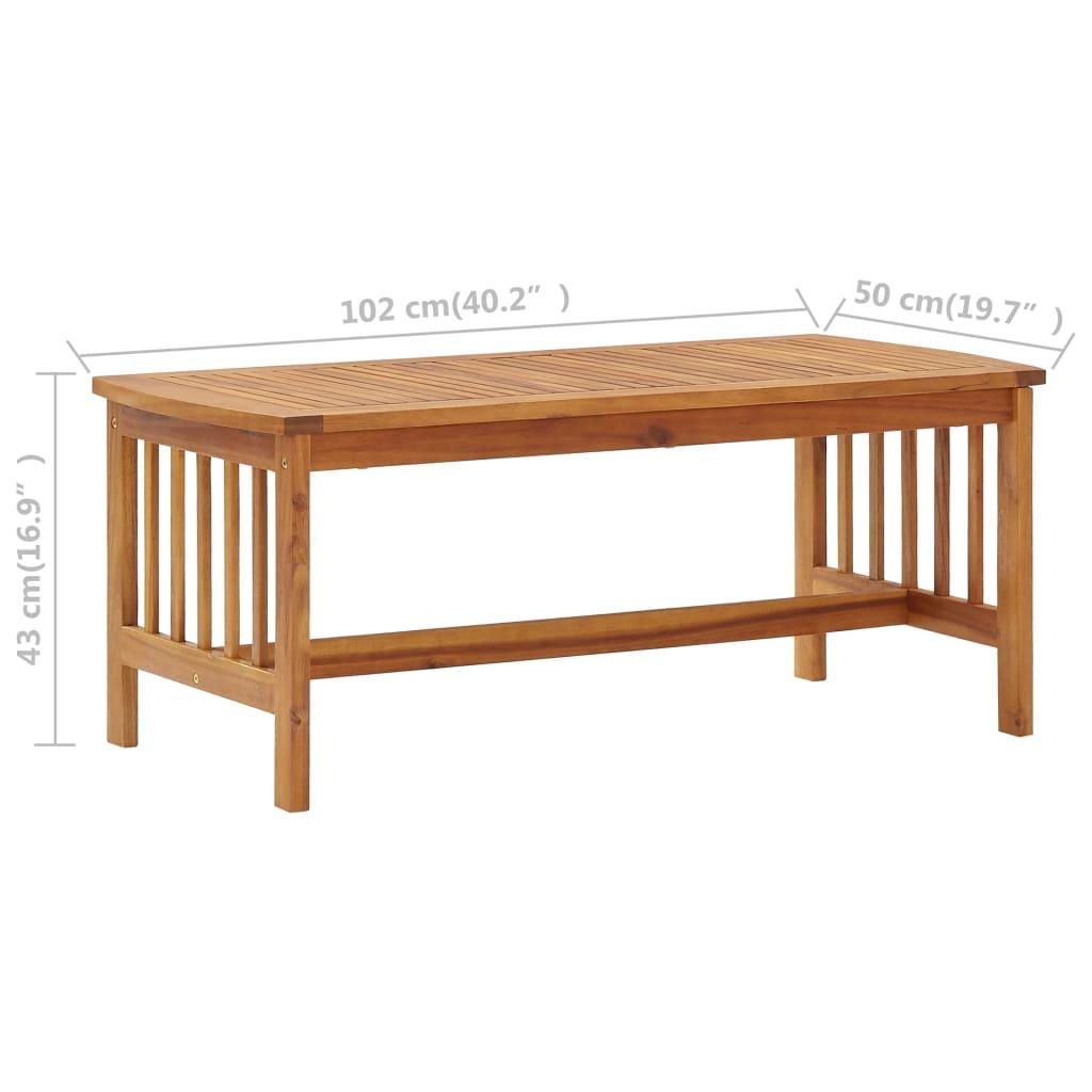 5-tlg. Garten-Lounge-Set mit Auflagen Massivholz Akazie - Pazzar.ch