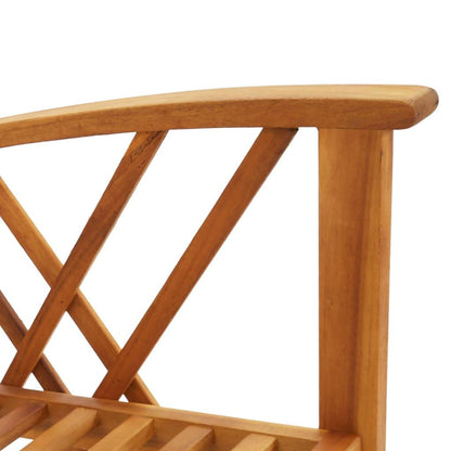 4-tlg. Garten-Lounge-Set Massivholz Akazie - Pazzar.ch