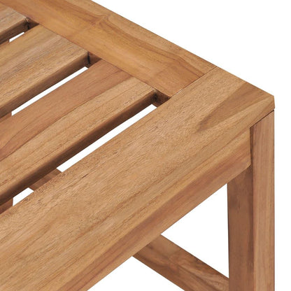 Gartenstühle 2 Stk. Massivholz Teak - Pazzar.ch