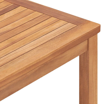 Garten-Esstisch 160x80x77 cm Massivholz Teak - Pazzar.ch