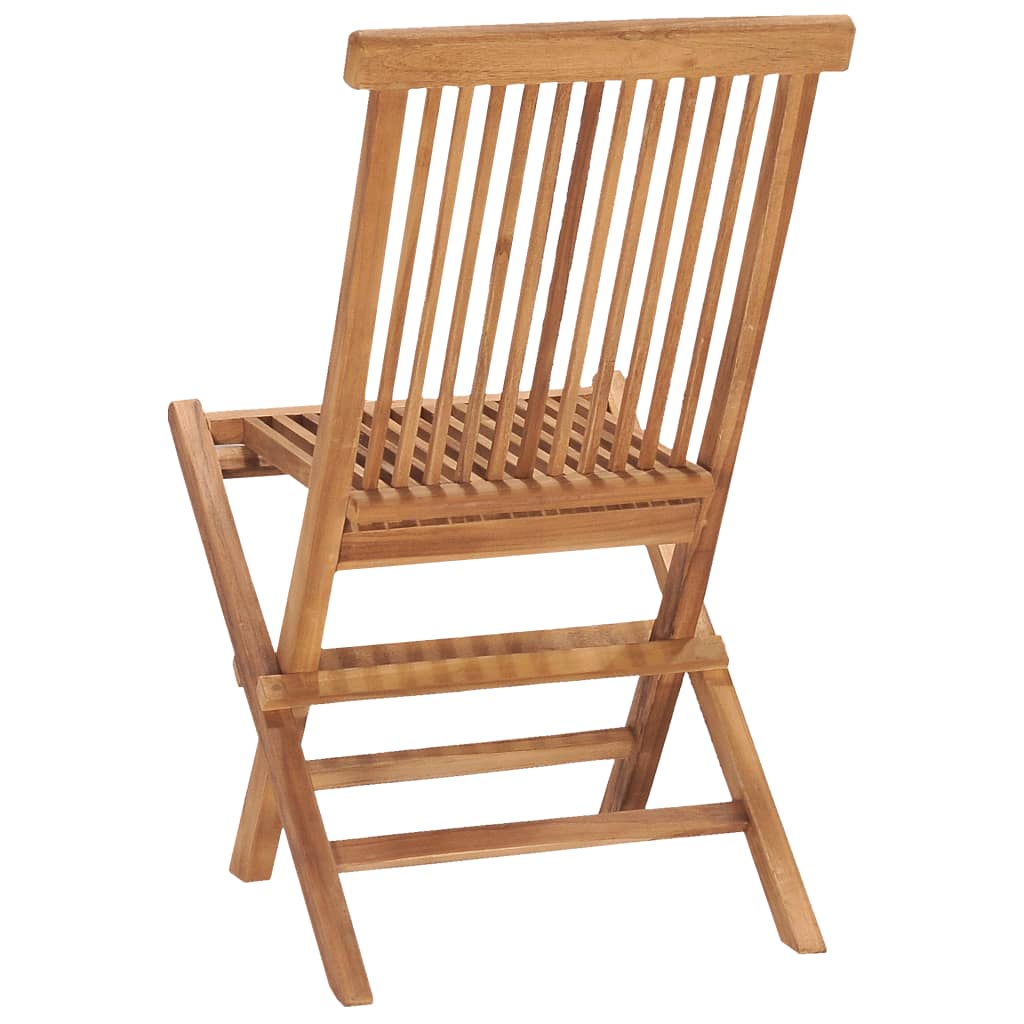 3-tlg. Garten-Essgruppe Klappbar Massivholz Teak - Pazzar.ch