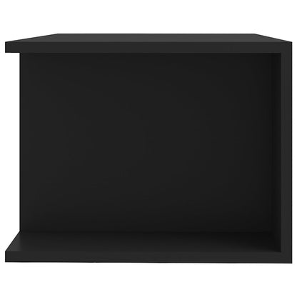 TV-Schrank mit LED-Leuchten Schwarz 90x39x30cm - Pazzar.ch