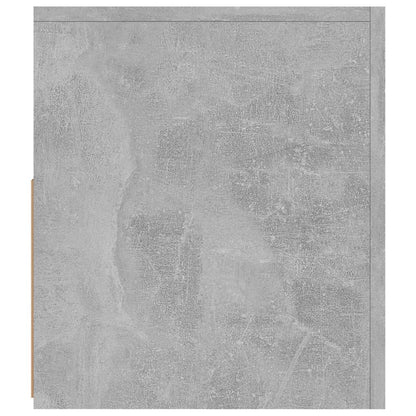 TV-Schrank mit LED-Beleuchtung Betongrau 120x35x40 cm - Pazzar.ch