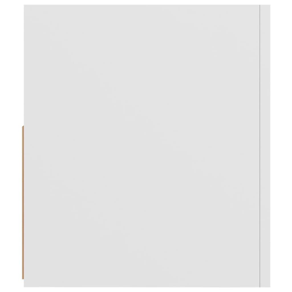 TV-Schrank mit LED-Leuchten Weiß 90x35x40 cm - Pazzar.ch