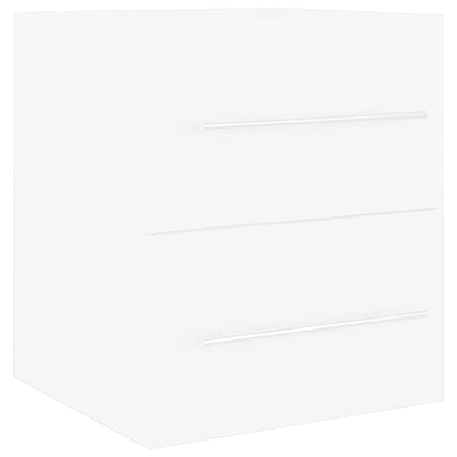 Waschbeckenunterschrank Weiß 41x38,5x48 cm Holzwerkstoff - Pazzar.ch