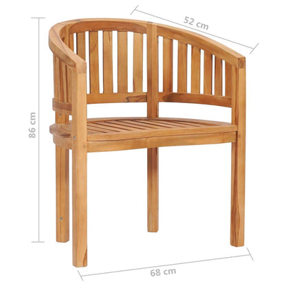 5-tlg. Garten-Lounge-Set Massivholz Teak - Pazzar.ch