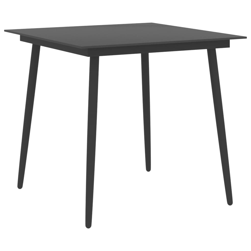 5-tlg. Garten-Essgruppe Schwarz und Braun - Pazzar.ch