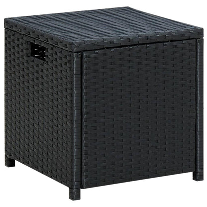 6-tlg. Garten-Lounge-Set mit Auflagen Poly Rattan Schwarz - Pazzar.ch
