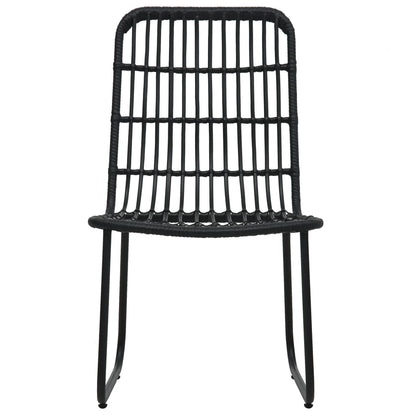 3-tlg. Garten-Essgruppe Poly Rattan und Glas - Pazzar.ch
