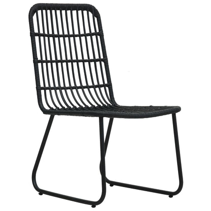 3-tlg. Garten-Essgruppe Poly Rattan und Glas - Pazzar.ch