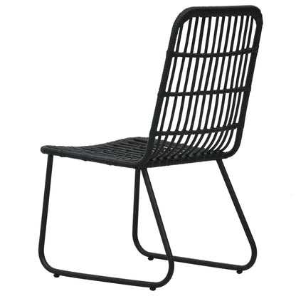 3-tlg. Garten-Essgruppe Poly Rattan und Glas - Pazzar.ch
