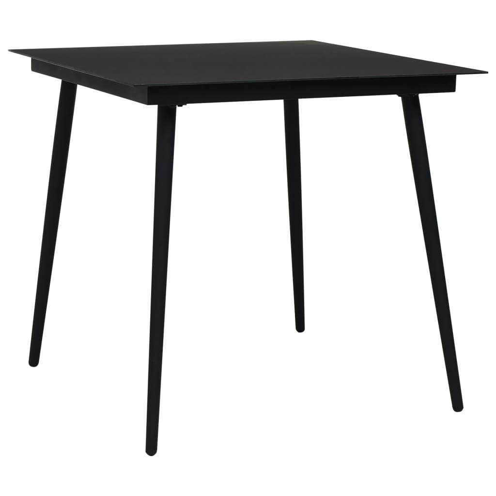 3-tlg. Garten-Essgruppe Poly Rattan und Glas - Pazzar.ch