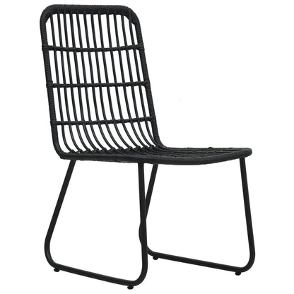 5-tlg. Garten-Essgruppe Poly Rattan und Glas - Pazzar.ch