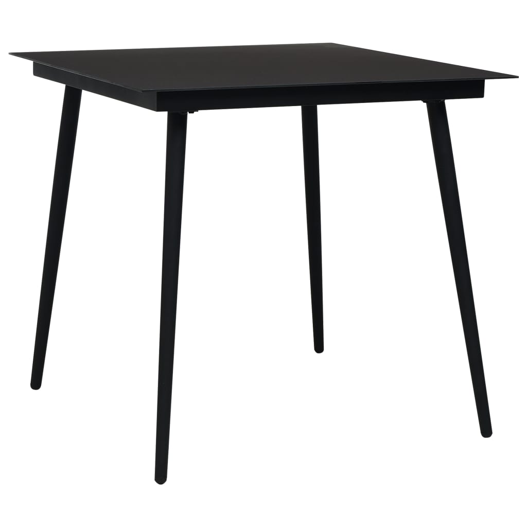 5-tlg. Garten-Essgruppe Poly Rattan und Glas - Pazzar.ch