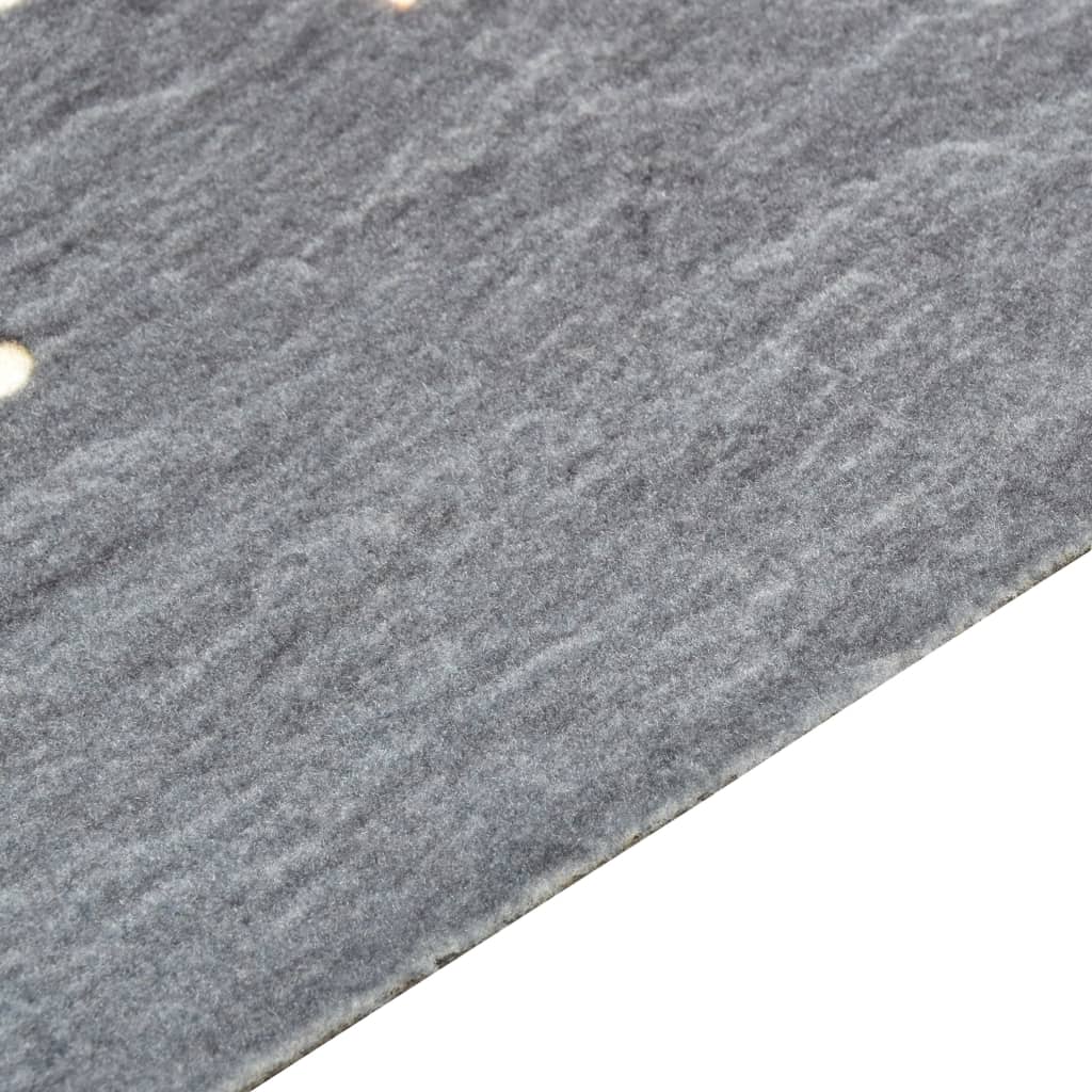Küchenbodenmatte Waschbar Pfeffer 45x150 cm - Pazzar.ch
