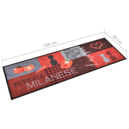 Küchenbodenmatte Waschbar Tomaten 60x180 cm - Pazzar.ch