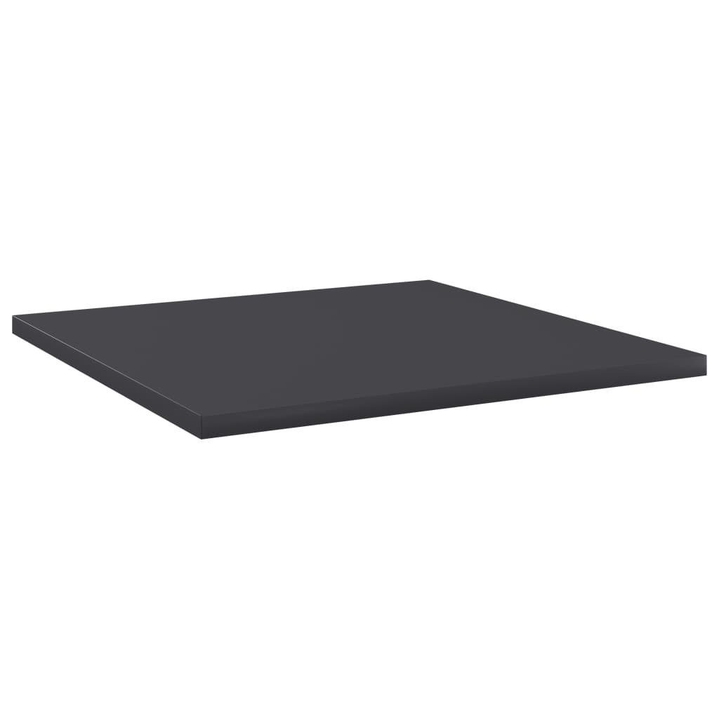 Bücherregal-Bretter 8 Stk. Grau 40x40x1,5 cm Holzwerkstoff - Pazzar.ch