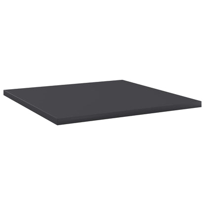 Bücherregal-Bretter 8 Stk. Grau 40x40x1,5 cm Holzwerkstoff - Pazzar.ch