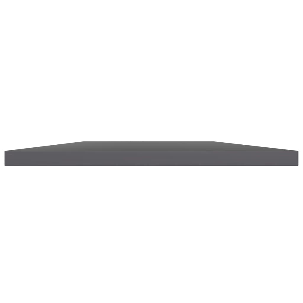 Bücherregal-Bretter 8 Stk. Hochglanz-Grau 40x40x1,5 cm - Pazzar.ch