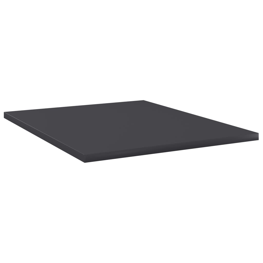 Bücherregal-Bretter 8 Stk. Grau 40x50x1,5 cm Holzwerkstoff - Pazzar.ch
