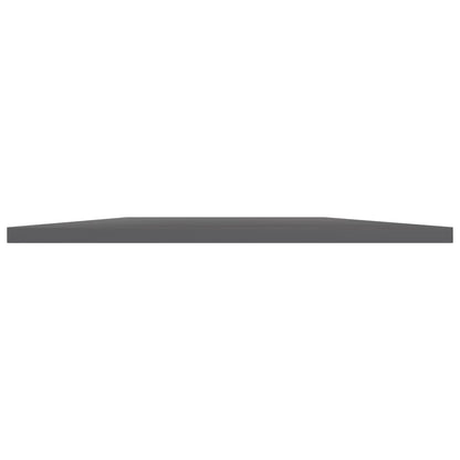 Bücherregal-Bretter 8 Stk. Hochglanz-Grau 60x50x1,5 cm - Pazzar.ch