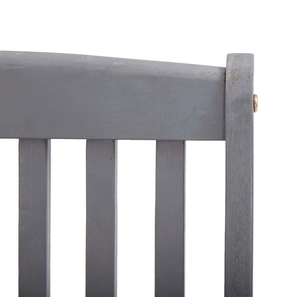Klappbare Gartenstühle 4 Stk. mit Kissen Massivholz Akazie - Pazzar.ch