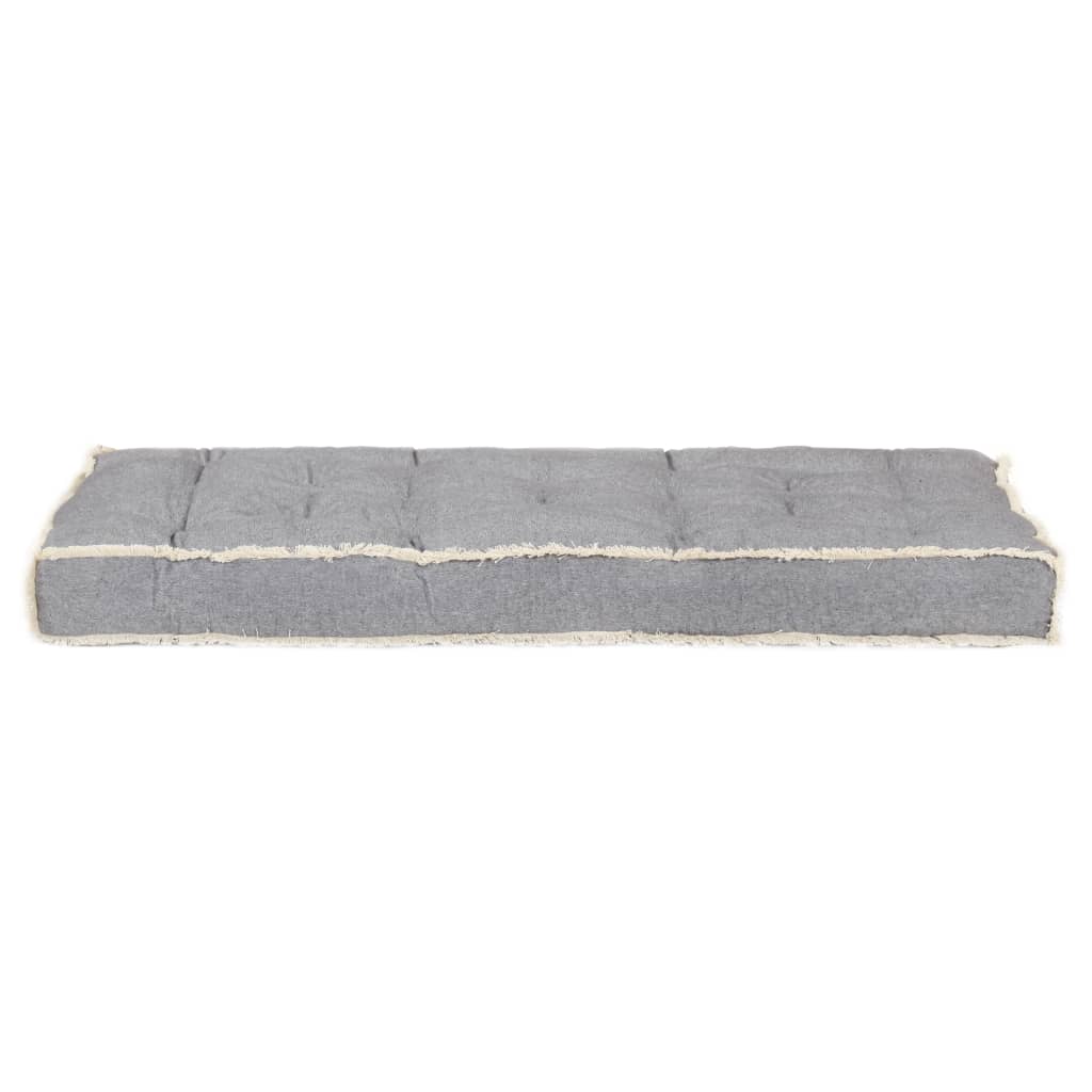 Palettensofa-Kissen Anthrazit 120x80x10 cm - Pazzar.ch
