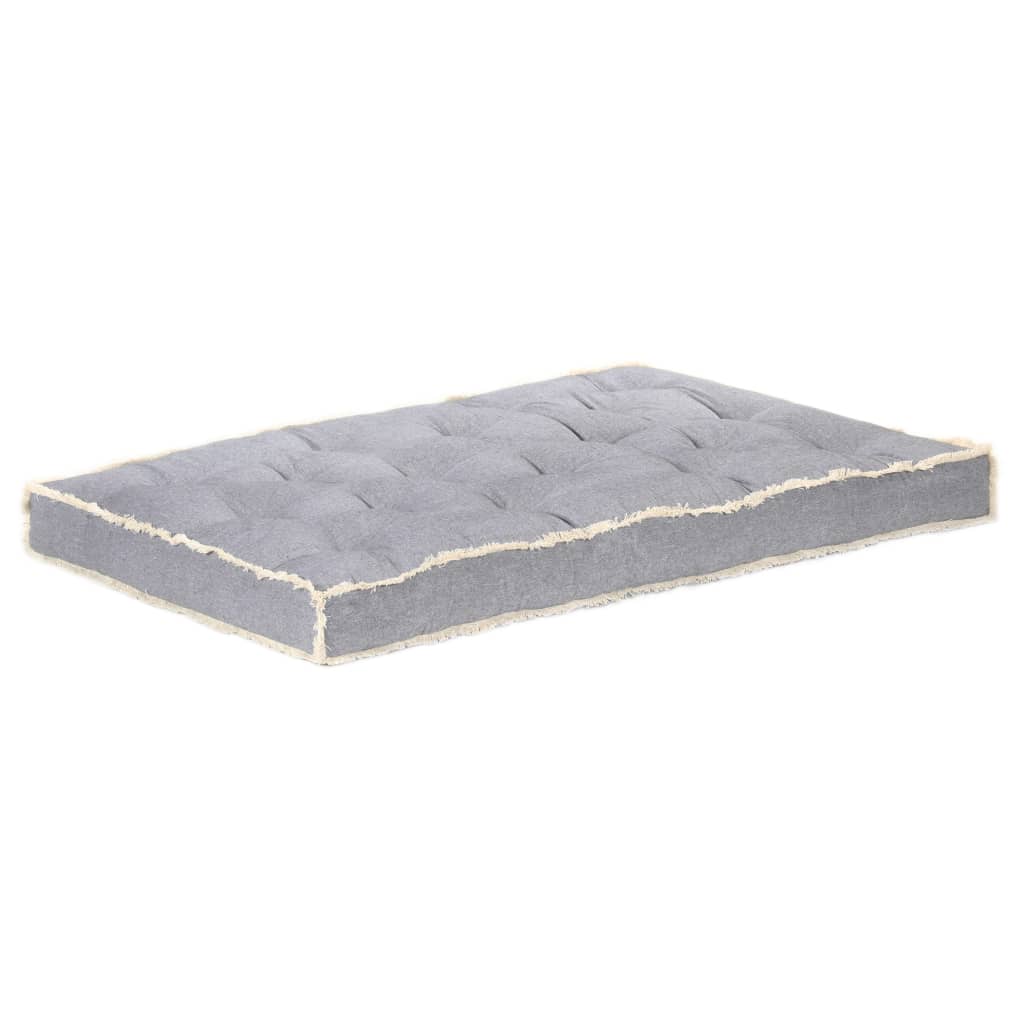 Palettensofa-Kissen Anthrazit 120x80x10 cm - Pazzar.ch