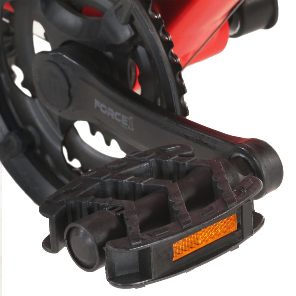 Mountainbike 21 Gang 27,5 Zoll Rad 38 cm Rot - Pazzar.ch