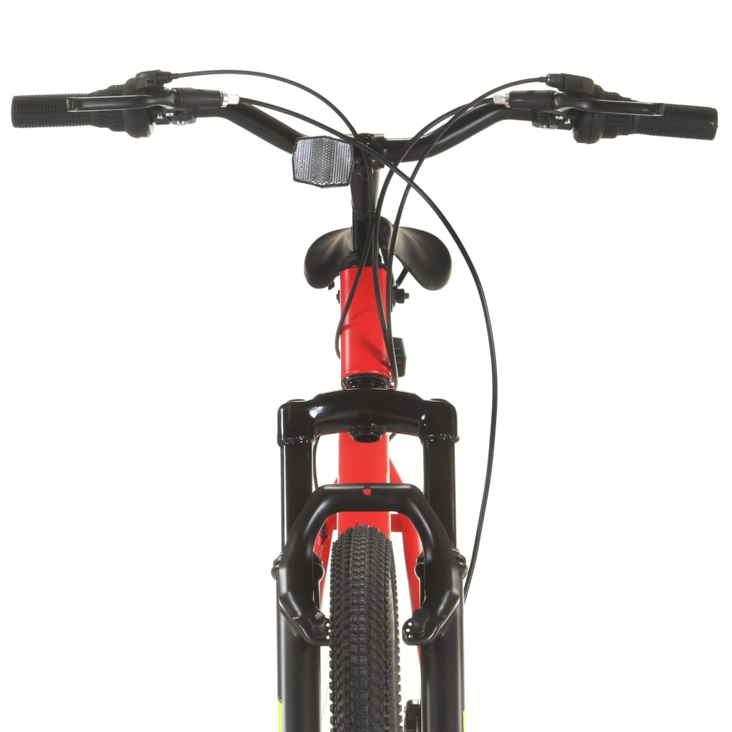Mountainbike 21 Gang 27,5 Zoll Rad 38 cm Rot - Pazzar.ch