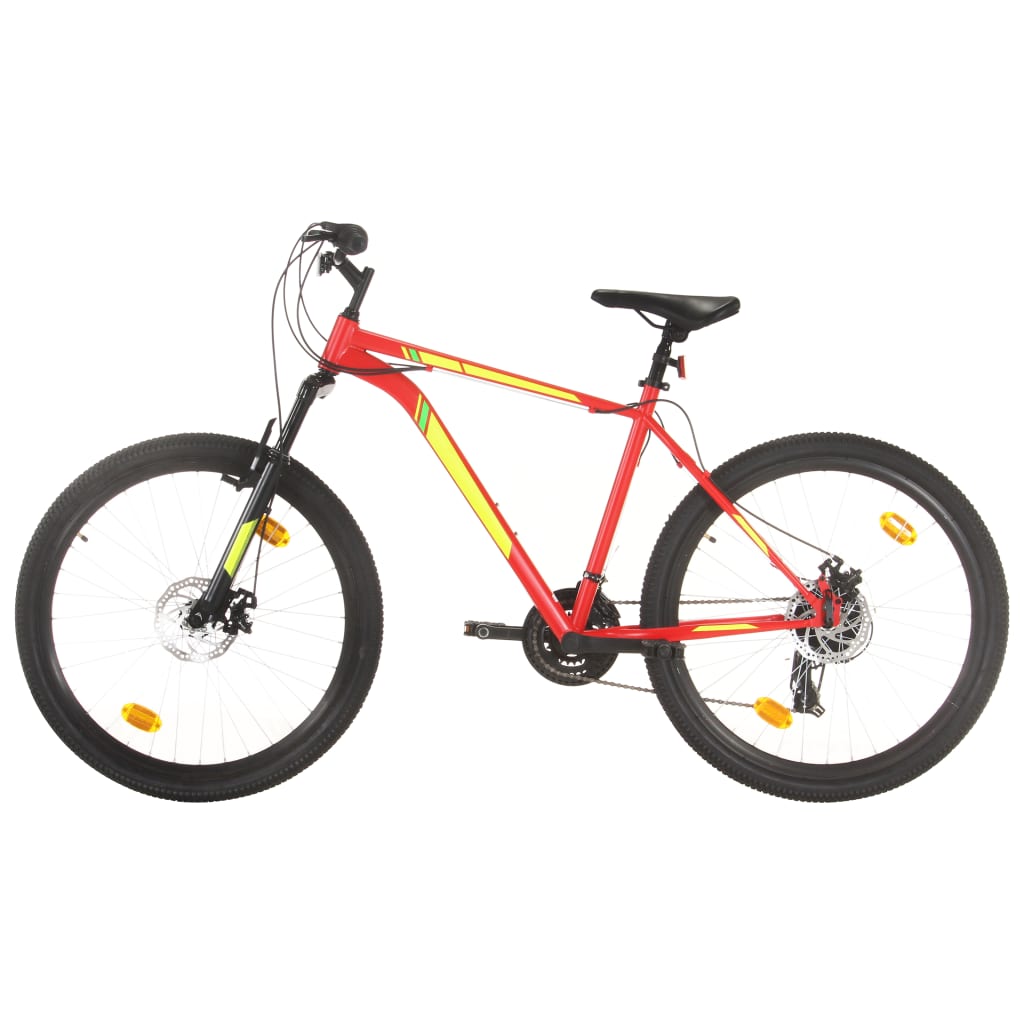 Mountainbike 21 Gang 27,5 Zoll Rad 42 cm Rot - Pazzar.ch