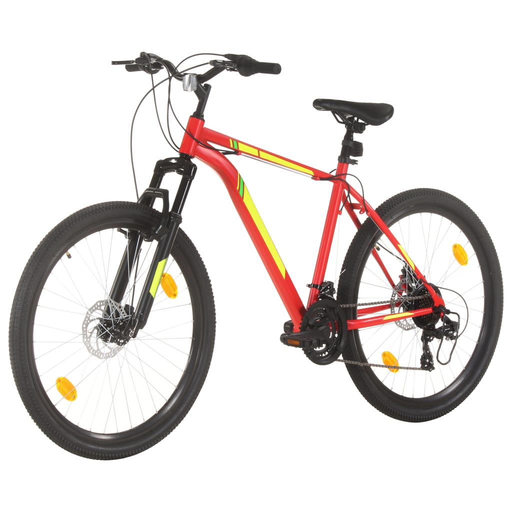 Mountainbike 21 Gang 27,5 Zoll Rad 42 cm Rot - Pazzar.ch